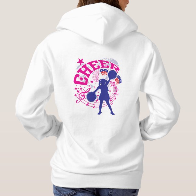 Cheer Mamma Ultimate American Cheer Mamma Hoodie. T-shirt (Baksida)