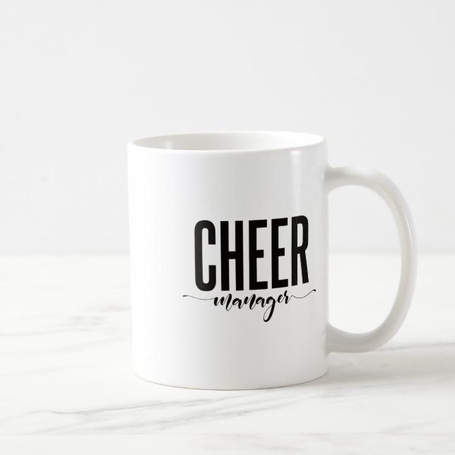 Cheer Manager Cheerleading _1  Kaffemugg (Höger)