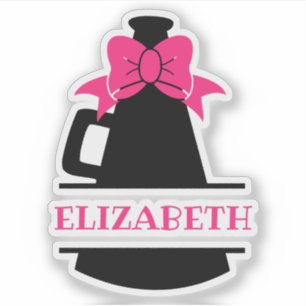 Cheer megafone Personlig Vinyl Klistermärken