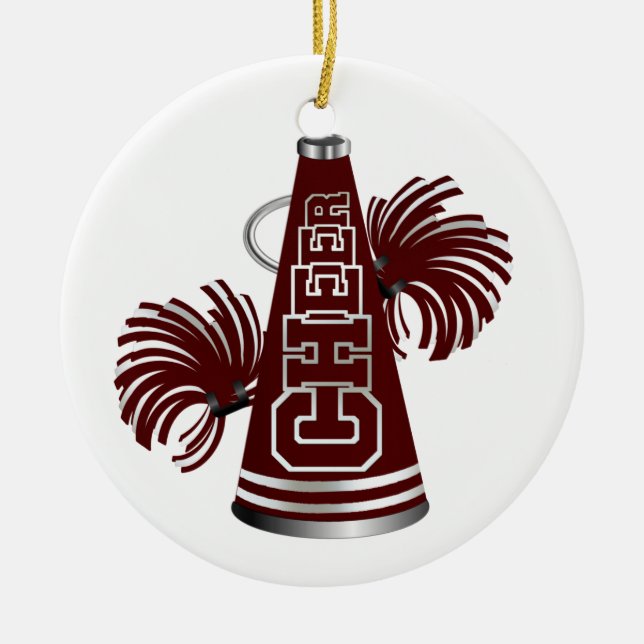 Cheer Megaphone Ornament 2 (Framsidan)