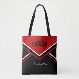 Cheer Mörk Red Cheerlead Outfit Tygkasse