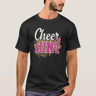 Cheer Moster Biggest Fläkt Leopard Print and Pom P T Shirt