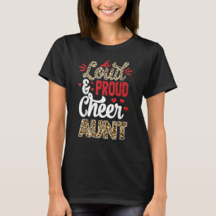 Cheer Moster Biggest Fläkt Leopard Print and Pom P T Shirt