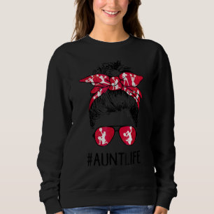 Cheer Moster Life Messy Bun Hair CheerLeader Mor' T Shirt