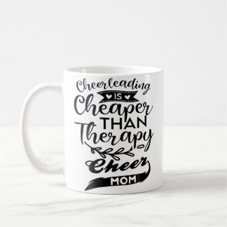 Cheer Mother Mama Parents Cheerleading Mom Kaffemugg
