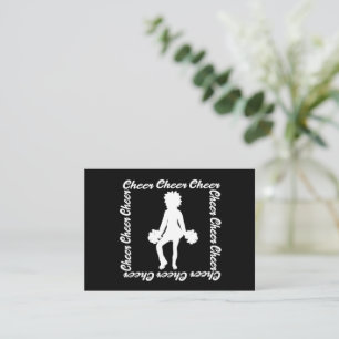 Cheer Notecard #1 ( vit ) Anteckningskort