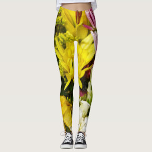 Cheer Painterly Bouquet Leggings