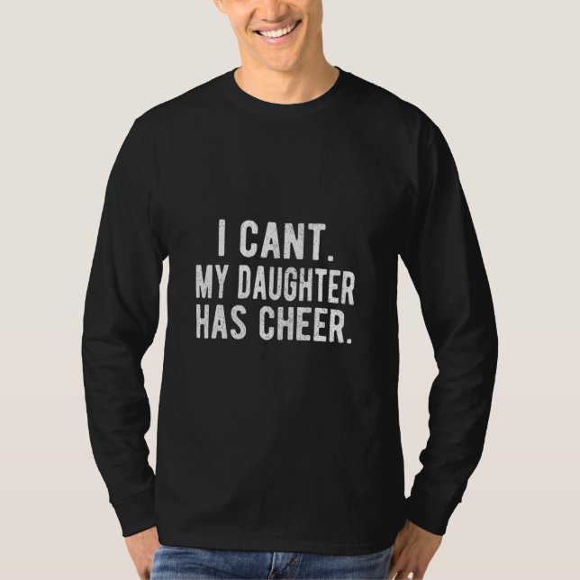 Cheer Pappa, Cheerlead Fars dag Cheer T Shirt (Framsida)