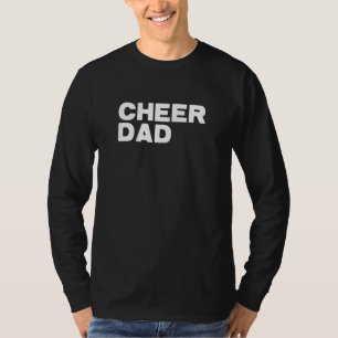 Cheer Pappa Fars dag CheerLeader Kärlek Cheerdanci T Shirt