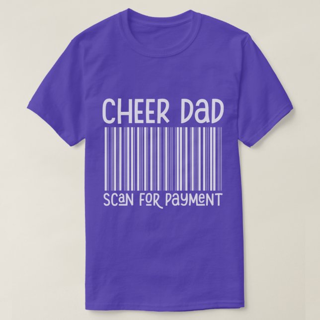 Cheer Pappa söker betalning för Cheer Far Far T Shirt (Design framsida)