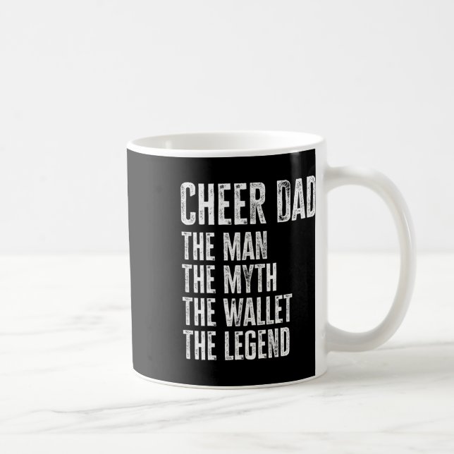 Cheer Pappa the Man the Myth of Wallet Kaffemugg (Höger)