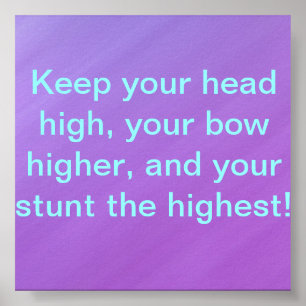Cheer poster