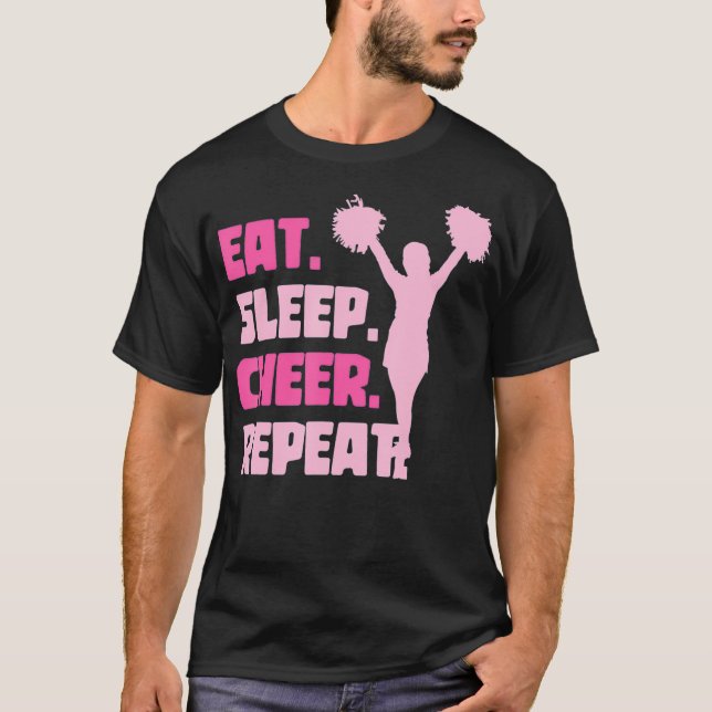 Cheer Practice Cheer Team Cheer T Shirt (Framsida)