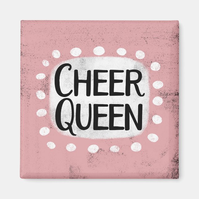 Cheer Queen Refrigerator Magnet (Framsidan)