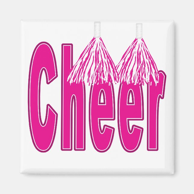 Cheer Rosa Magnet (Framsidan)