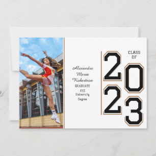 Cheer Senior Class 2023 Studenten Inbjudningar