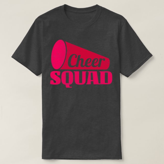 Cheer Squad Cheerlead Gift Idea 4 T Shirt (Design framsida)