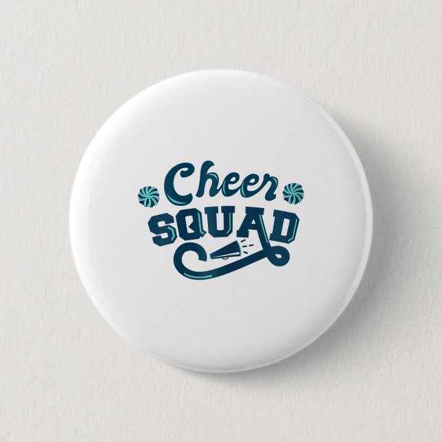 Cheer Squad Cheerleading Sportklubb  Knapp (Framsida)