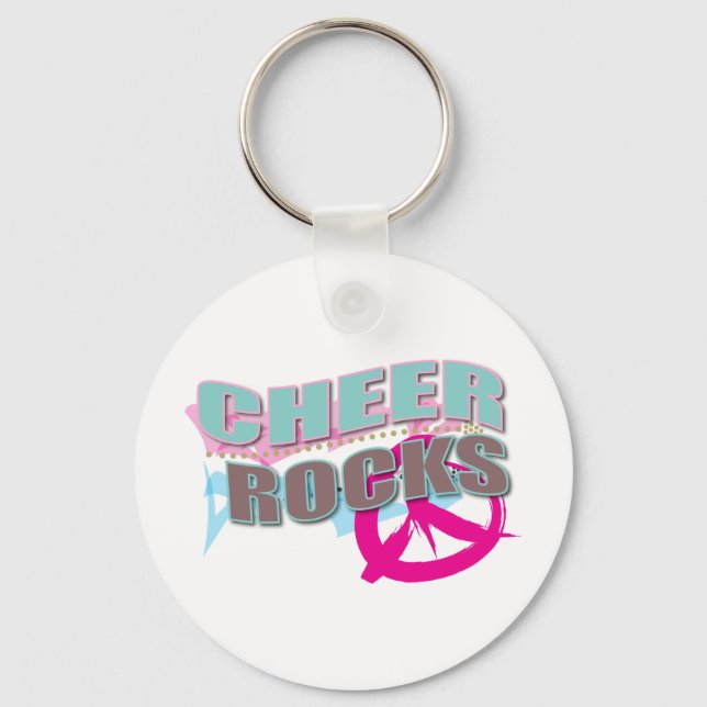 Cheer Sten-gåvor till CheerLeaders! Nyckelring (Framsida)