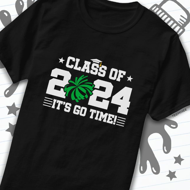 Cheer Team CheerLeaderledare Class of 2024 T Shirt (Skapare uppladdad)