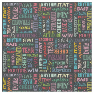 Cheer Terms on Chalkboard Tyg