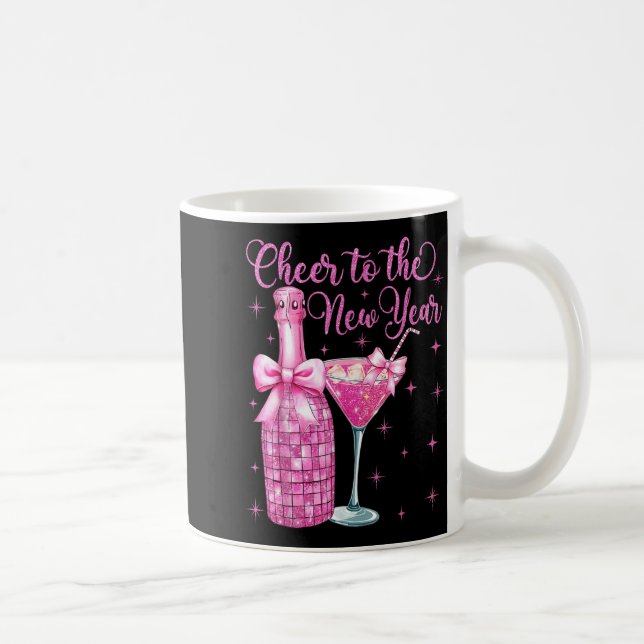 Cheer To The New Year Happy New Year 2026 Party  Kaffemugg (Höger)