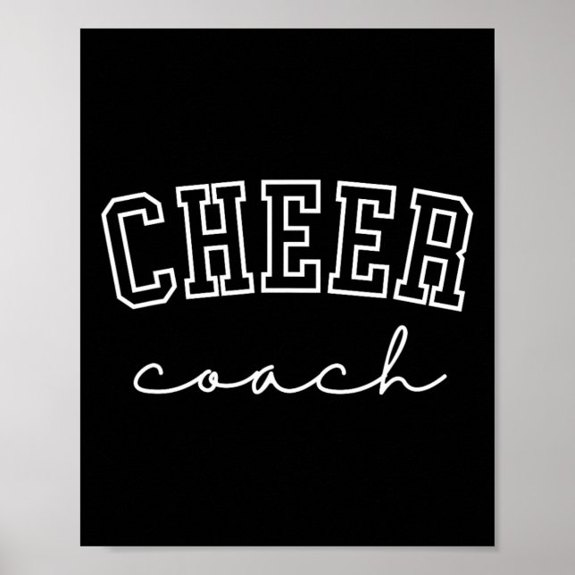 Cheer-tränare Cheerleading  Poster (Framsidan)