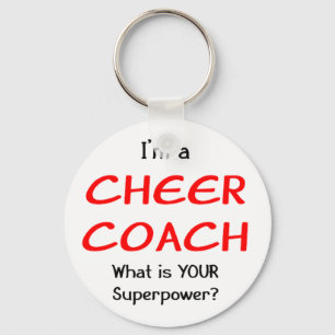Cheer tränare nyckelring