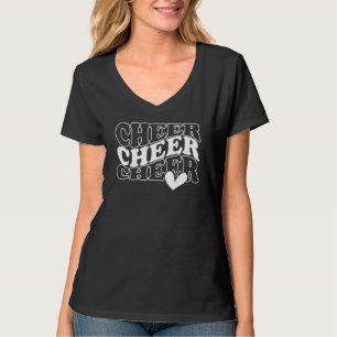 Cheer-tränare Söt Cheer-ledare Glad Matchdag Klass T Shirt