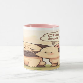 Cheer Up Boo Boo: Cute Pug Mug Mugg