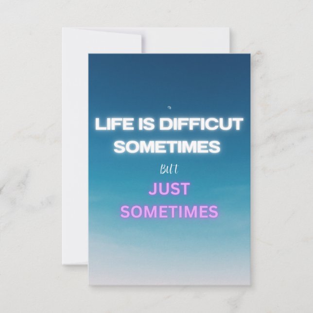CHEER UP CARD TACK KORT (Framsida)