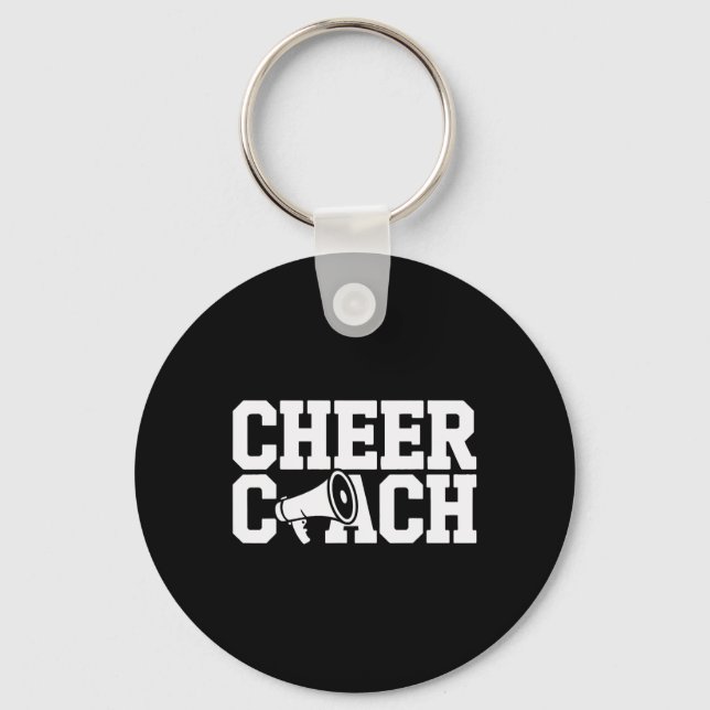 Cheercoach Sektionsledare Cheerleading Mentor  Nyckelring (Framsida)