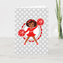 Cheerester - Cute Red African Cheer Kort