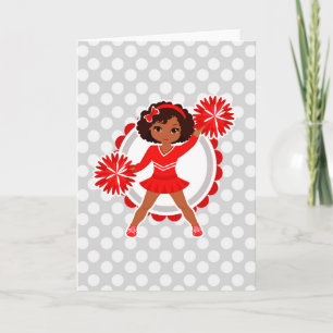 Cheerester - Cute Red African Cheer Kort
