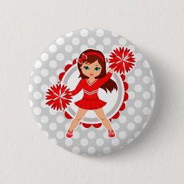 Cheerester - Cute Red Brunette Cheer Knapp