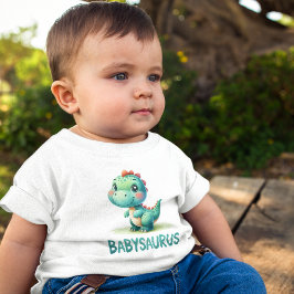 Cheerful Babysaurus T Shirt