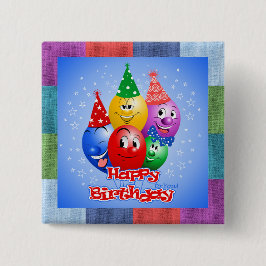 Cheerful Birthday Balloons Knapp