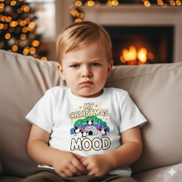 Cheerful Black Festive Penguin Igloo Christmas T Shirt