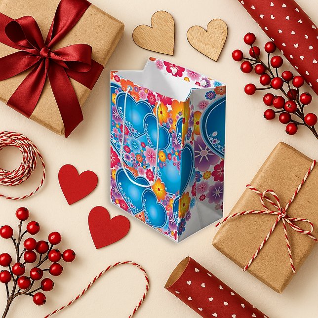 Cheerful Blue Heart Celebration (Skapare uppladdad)