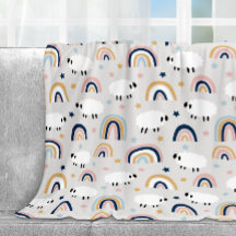 Cheerful Boho Sheep Rainbow Skriv ut