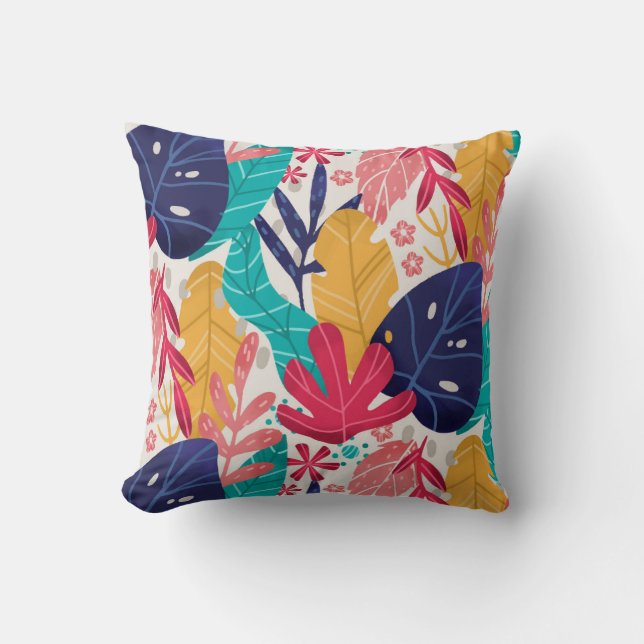 Cheerful Canvas Decorative Pillow Kudde (Framsida)