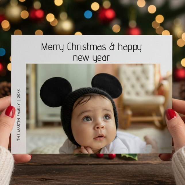 Cheerful card god jul & Gott nytt år Julkort (Skapare uppladdad)