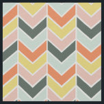 Cheerful Chevron Tyg<br><div class="desc">Cheery Chevron mönster i designat ljusa och kontrasterande färg av Shelby Allison.</div>