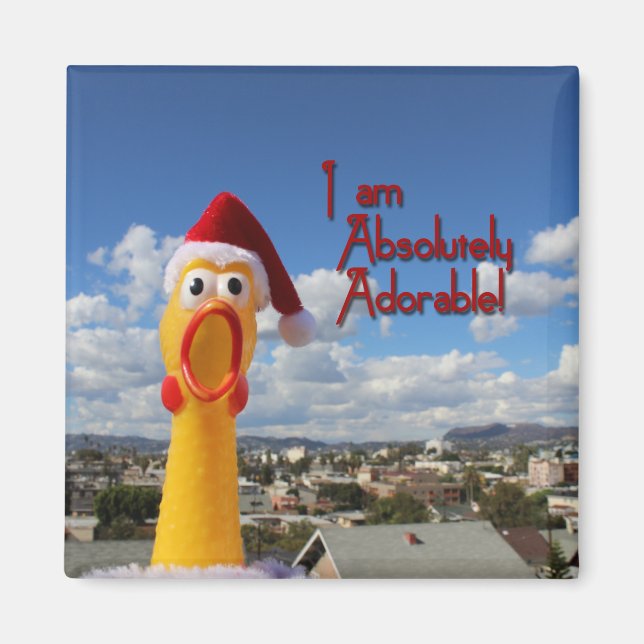 Cheerful Chicken Magnet! Magnet (Framsidan)