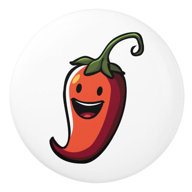 Cheerful Chili Pepper Knopp (Framsidan)