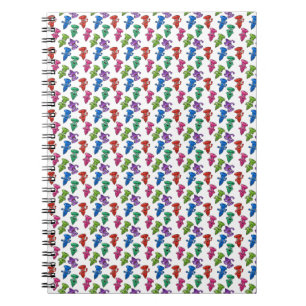 Cheerful_&_Colorful_Tecknad_Screws Anteckningsbok