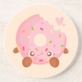 Cheerful Donut With Sprinkles Underlägg