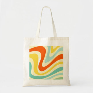 Cheerful Färg Abstrakt Motif Tote Bag Tygkasse