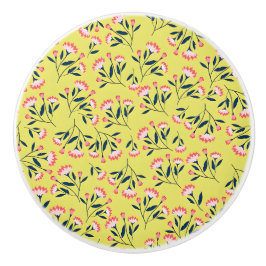  Cheerful Floral Pattern: Pink Flowers  Knopp