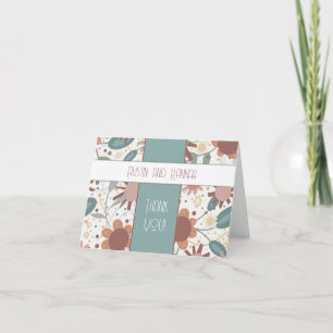 Cheerful Flowers Inspirief Bröllop Elegant Tack Kort